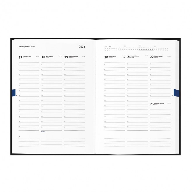 Agenda B5 para Brinde Personalizado