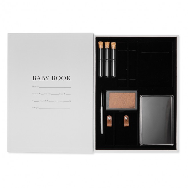 Box Baby Book Premium Personalizado Box Baby Book Premium Personalizado