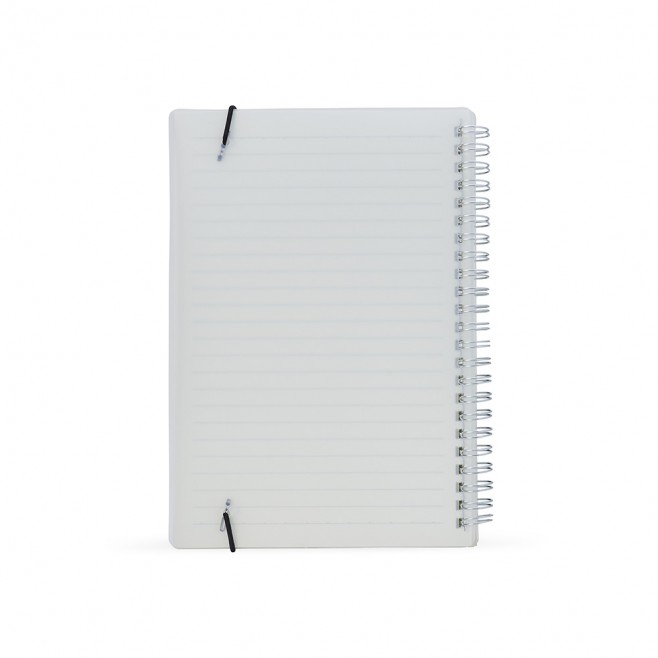 Caderno A5 Plástico Personalizado