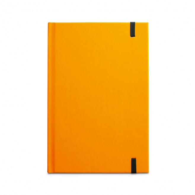 Caderno Capa Dura Fluorescente e Miolo Com Folhas Pautadas Personalizado