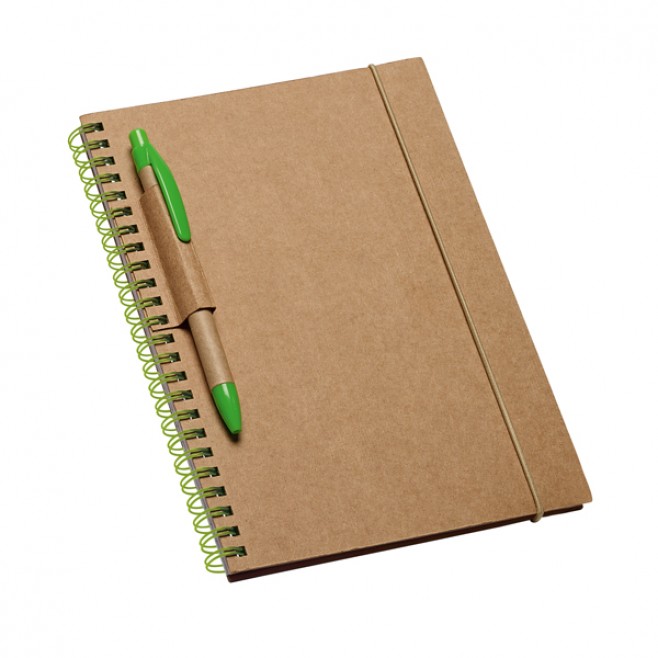 Caderno Cartão Ecológico Personalizado