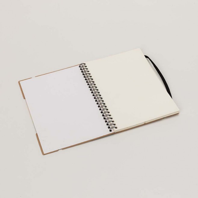 Caderno Para Anotação Em Papel Kraft Personalizado
