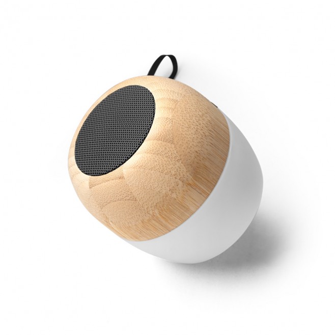 Caixa de Som em Bambu Personalizada 