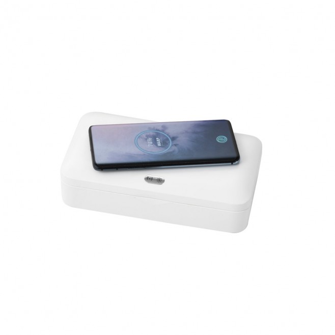 Caixa Esterilizadora UV com Carregador Wireless Fast Personalizada