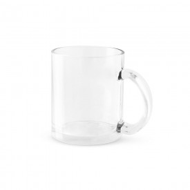 Caneca de Vidro 350ml Personalizada