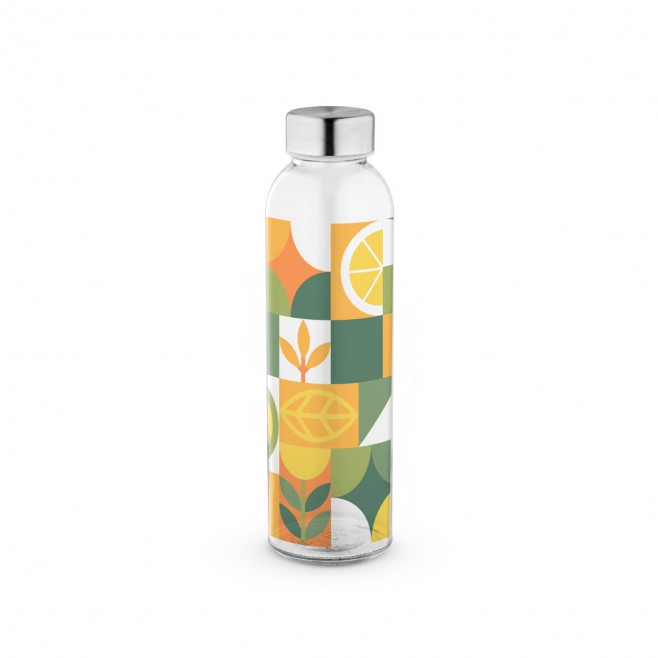 Garrafa de Vidro 500ml Personalizada