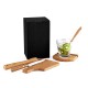 Kit Para Caipirinha Em Bambu Ibiza com Logo para Brindes