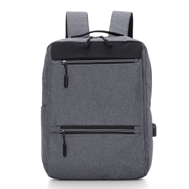 Mochila de Nylon USB 21L Personalizada