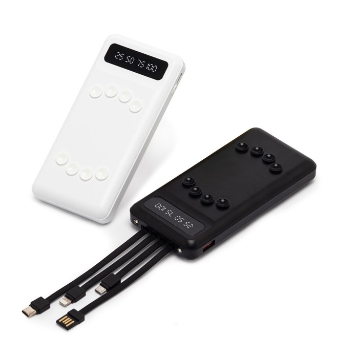 Power Bank 10.000mAh Multissaídas Personalizado com Logotipo